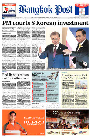 Bangkok Post วันอังคารที่ 3 กันยายน พ.ศ.2562