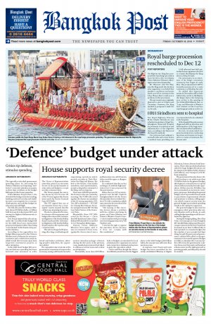 Bangkok Post วันศุกร์ที่ 18 ตุลาคม พ.ศ.2562