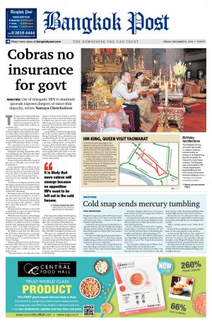 Bangkok Post วันศุกร์ที่ 6 ธันวาคม พ.ศ.2562