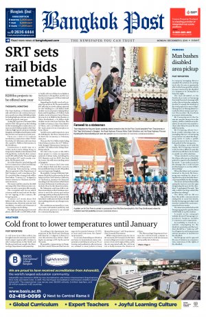 Bangkok Post วันจันทร์ที่ 9 ธันวาคม พ.ศ.2562