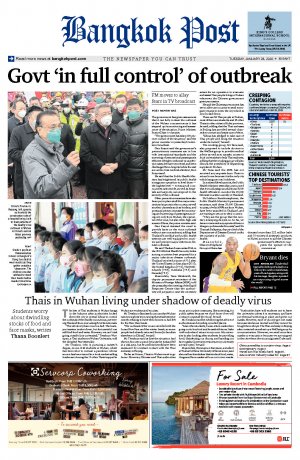 Bangkok Post วันอังคารที่ 28 มกราคม พ.ศ.2563