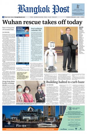 Bangkok Post วันอังคารที่ 4 กุมภาพันธ์ พ.ศ.2563