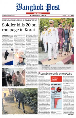 Bangkok Post วันอาทิตย์ที่ 9 กุมภาพันธ์ พ.ศ.2563