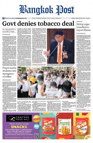 Bangkok Post วันศุกร์ที่ 28 กุมภาพันธ์ พ.ศ.2563