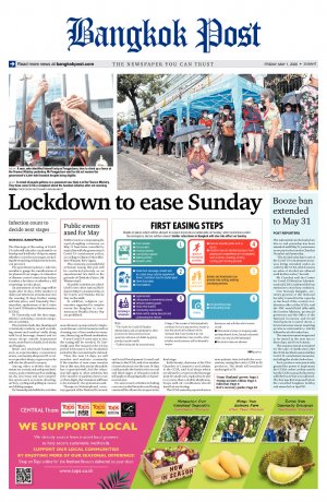 Bangkok Post วันศุกร์ที่ 1 พฤษภาคม พ.ศ.2563