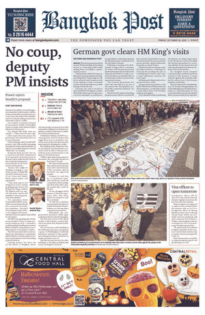 Bangkok Post วันศุกร์ที่ 30 ตุลาคม พ.ศ.2563