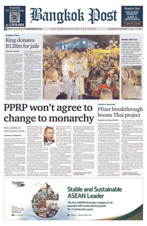Bangkok Post วันพุธที่ 11 พฤศจิกายน พ.ศ.2563