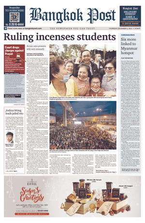 Bangkok Post วันพฤหัสบดีที่ 3 ธันวาคม พ.ศ.2563