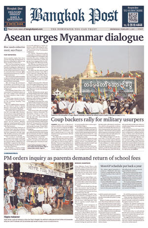 Bangkok Post วันพุธที่ 3 กุมภาพันธ์ พ.ศ.2564