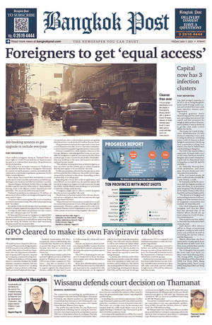 Bangkok Post วันศุกร์ที่ 7 พฤษภาคม พ.ศ.2564