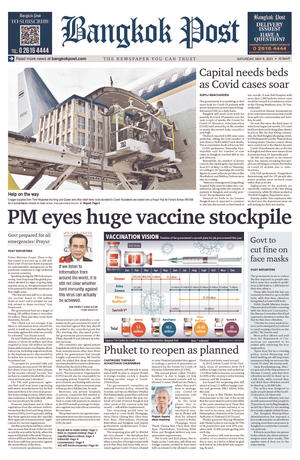 Bangkok Post วันเสาร์ที่ 8 พฤษภาคม พ.ศ.2564