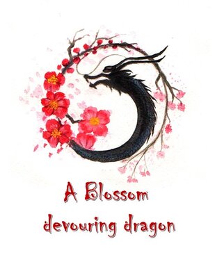 A Blossom devouring dragon