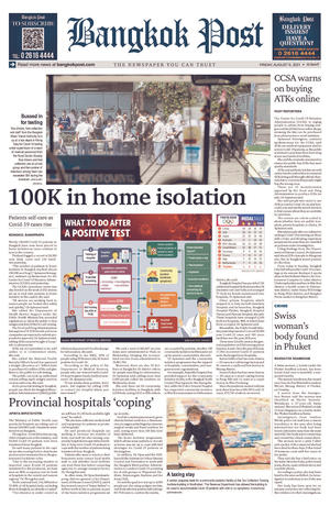 Bangkok Post วันศุกร์ที่ 6 สิงหาคม พ.ศ.2564