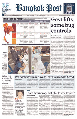 Bangkok Post วันเสาร์ที่ 28 สิงหาคม พ.ศ.2564