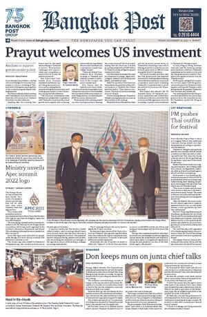 Bangkok Post วันศุกร์ที่ 19 พฤศจิกายน พ.ศ.2564