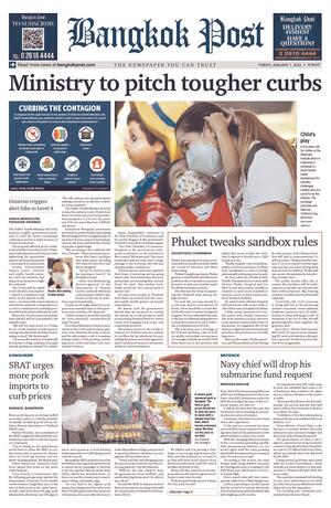 Bangkok Post วันศุกร์ที่ 7 มกราคม พ.ศ.2565