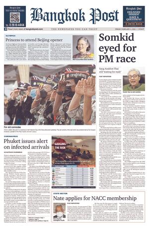 Bangkok Post วันศุกร์ที่ 4 กุมภาพันธ์ พ.ศ.2565