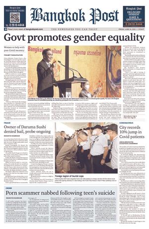 Bangkok Post วันศุกร์ที่ 24 มิถุนายน พ.ศ.2565