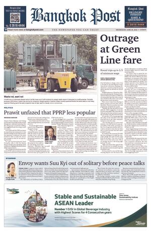 Bangkok Post วันพุธที่ 29 มิถุนายน พ.ศ.2565