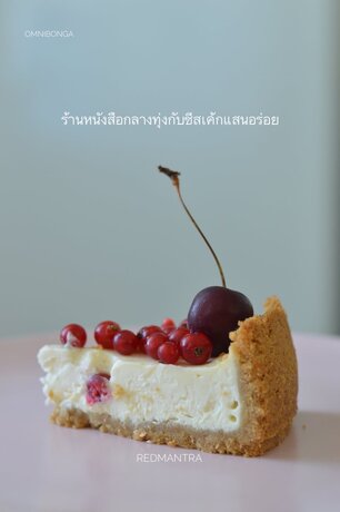 ร้านหนังสือกลางทุ่งกับชีสเค้กแสนอร่อย