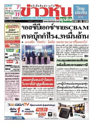 ข่าวหุ้น วันจันทร์ที่ 11 กรกฎาคม พ.ศ.2565