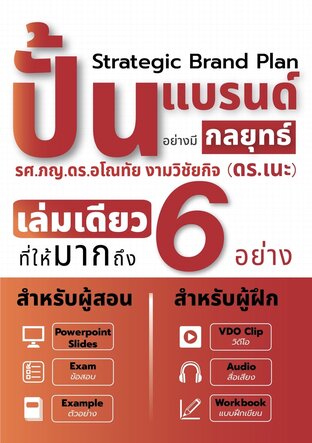 ปั้นแบรนด์อย่างมีกลยุทธ์ Strategic Brand Plan