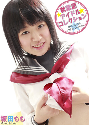 Akihabara Idol Collection  ~ Almost Nude  Sailor School Uniform Edition ~  Momo Sakata