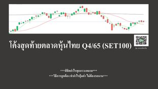 โค้งสุดท้ายตลาดหุ้นไทย Q4/65 (SET100)