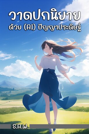 วาดภาพปกนิยายด้วย (AI) ปัญญาประดิษฐ์ เล่ม 1