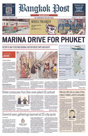 Bangkok Post วันอาทิตย์ที่ 13 พฤศจิกายน พ.ศ.2565