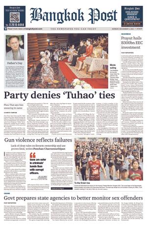 Bangkok Post วันจันทร์ที่ 5 ธันวาคม พ.ศ.2565