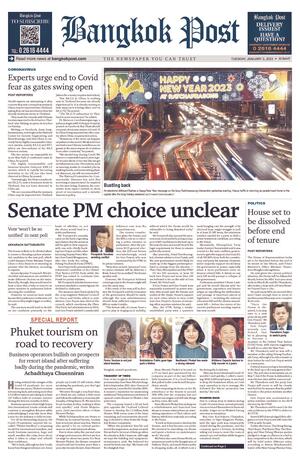 Bangkok Post วันอังคารที่ 3 มกราคม พ.ศ.2566