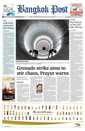 Bangkok Post วันอังคารที่ 10 มีนาคม พ.ศ.2558