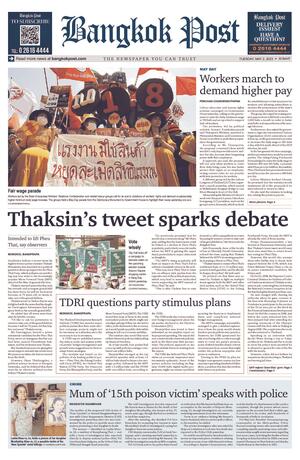 Bangkok Post วันอังคารที่ 2 พฤษภาคม พ.ศ.2566