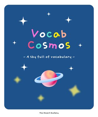 VocabCosmos ฝึกคำศัพท์ตามหมวดหมู่