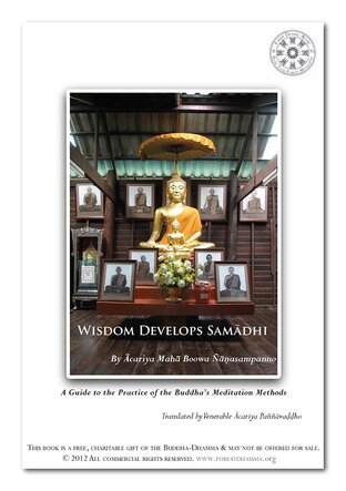 Wisdom Develops Samādhi A Guide to the Practice of the Buddha’s Meditation Methods