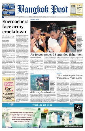 Bangkok Post วันศุกร์ที่ 10 เมษายน พ.ศ.2558