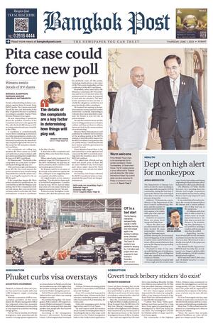 Bangkok Post วันพฤหัสบดีที่ 1 มิถุนายน พ.ศ.2566