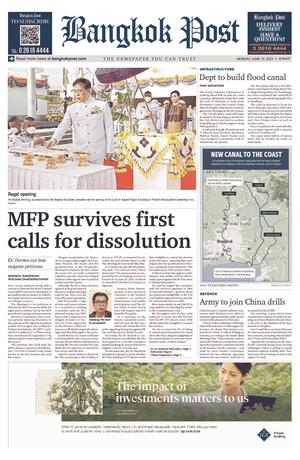 Bangkok Post วันจันทร์ที่ 12 มิถุนายน พ.ศ.2566