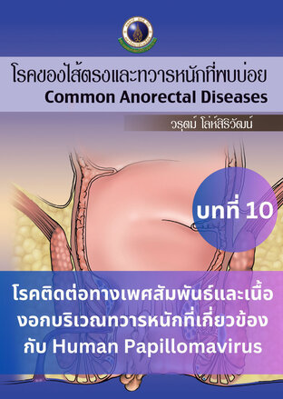 โรคของไส้ตรงและทวารหนักที่พบบ่อย บทที่ 10 โรคติดต่อทางเพศสัมพันธ์และเนื้องอกบริเวณทวารหนักที่เกี่ยวข้องกับ Human Papillomavirus