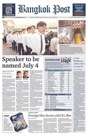 Bangkok Post วันศุกร์ที่ 30 มิถุนายน พ.ศ.2566