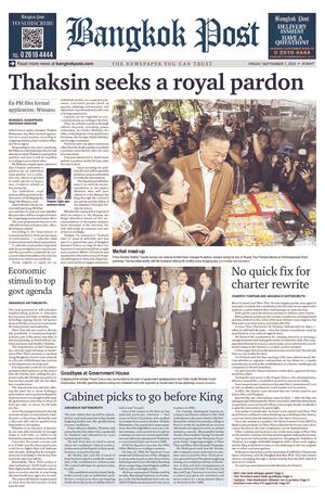 Bangkok Post วันศุกร์ที่ 1 กันยายน พ.ศ.2566