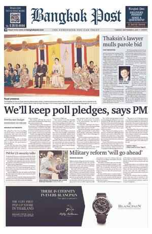 Bangkok Post วันอังคารที่ 5 กันยายน พ.ศ.2566