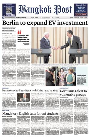 Bangkok Post วันศุกร์ที่ 26 มกราคม พ.ศ.2567