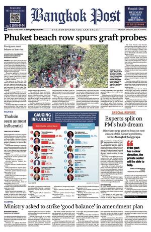 Bangkok Post วันจันทร์ที่ 4 มีนาคม พ.ศ.2567