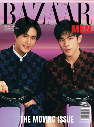 Harper's BAZAAR MEN Thailand ฉบับ Spring-Summer 2024 ปก เจมีไนน์-โฟร์ท