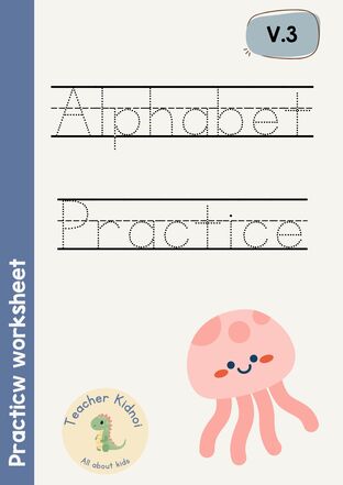 Alphabet Practice (ฝึกเขียนตามรอยปะ)