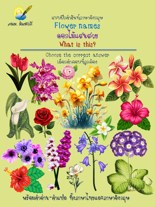 Flower names ดอกไม้แสนสวย What is this What is this?