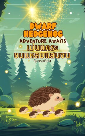 เม่นแคระ ขนแหลมแสนซน dwarf hedgehog, adventure awaits