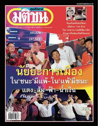 มติชนสุดสัปดาห์ ปีที่ 45 ฉบับที่ 2311